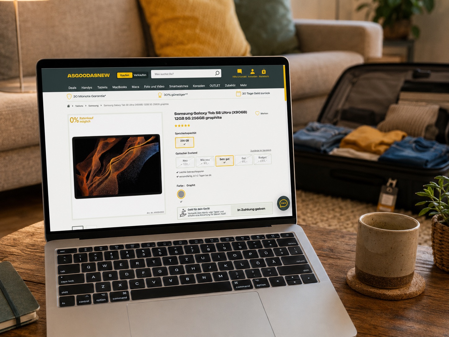 Refurbished iPad und Android-Tablet aus dem asgoodasnew Sortiment