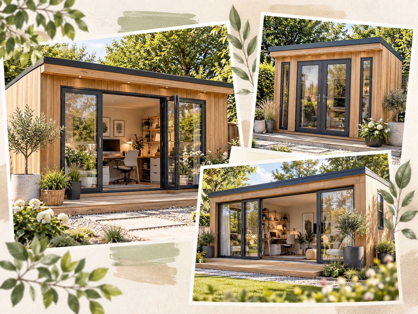 Garden office buildings and insulated outdoor workspaces from Buy Sheds Direct