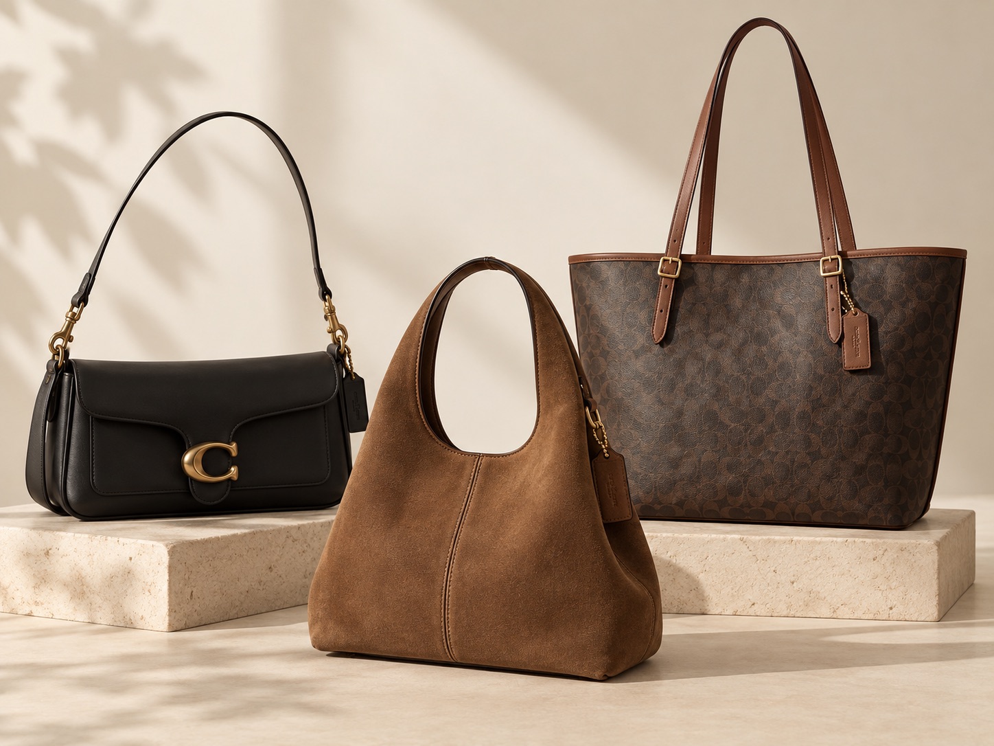 Coach Australia review 2026 with leather, suede and signature canvas bags