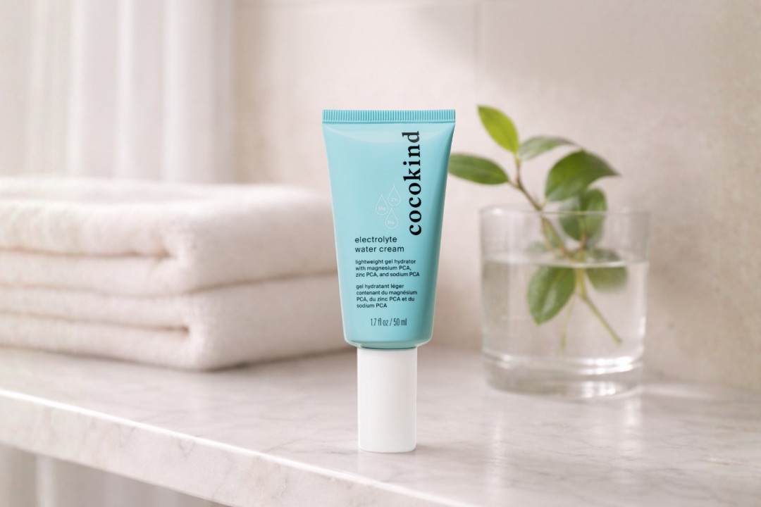 Cocokind Electrolyte Water Cream lightweight moisturizer in a squat jar
