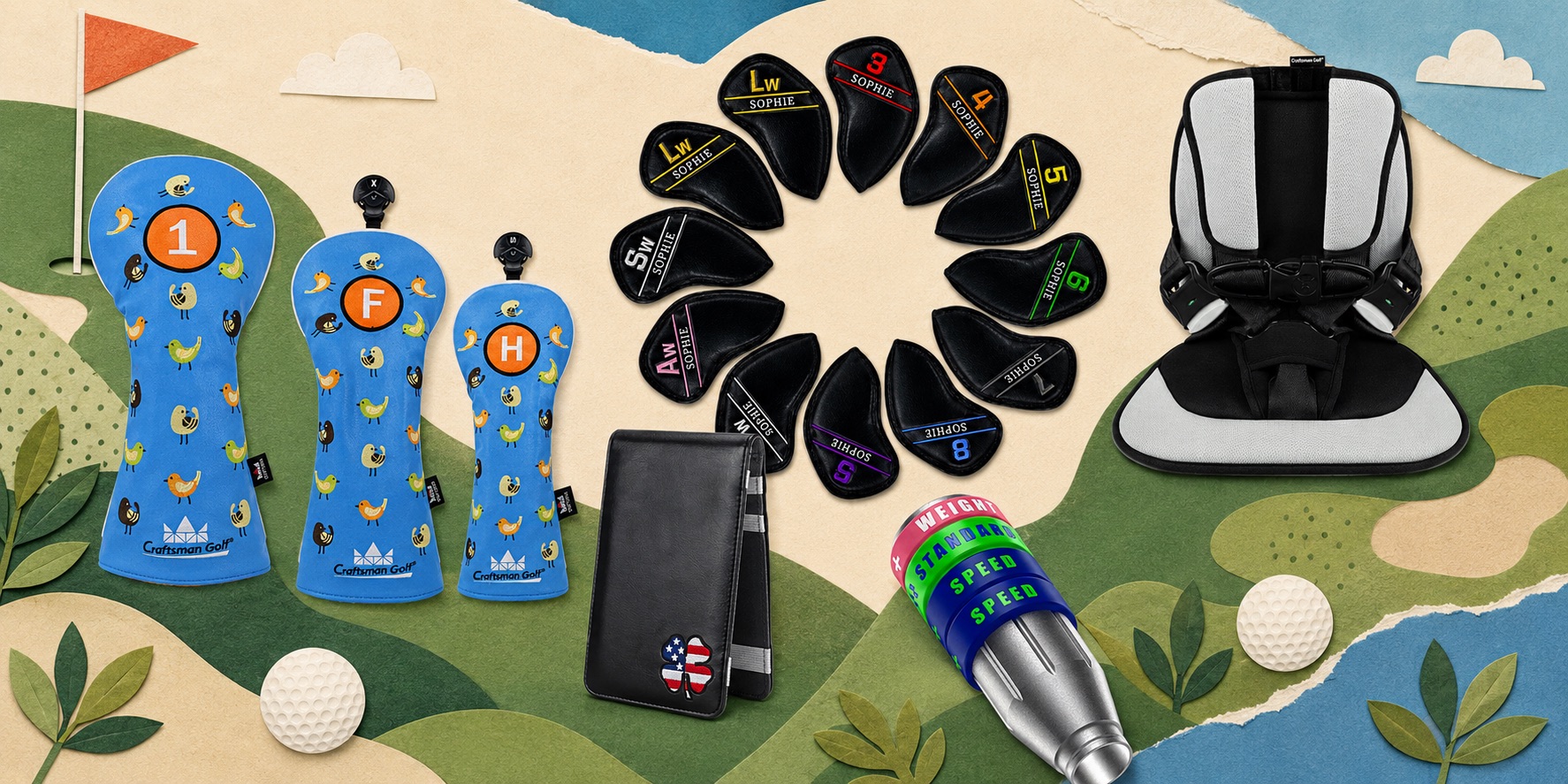 Craftsman Golf Review: Stylish Headcovers at a Fair Price