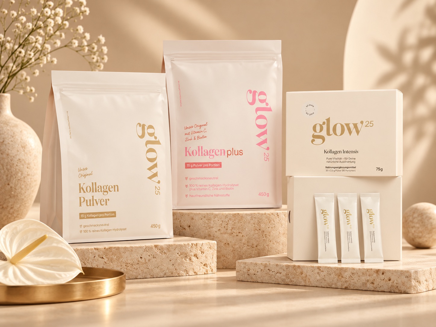 Glow25 im Check: Welches Kollagen-Produkt passt wirklich zu deiner Routine?