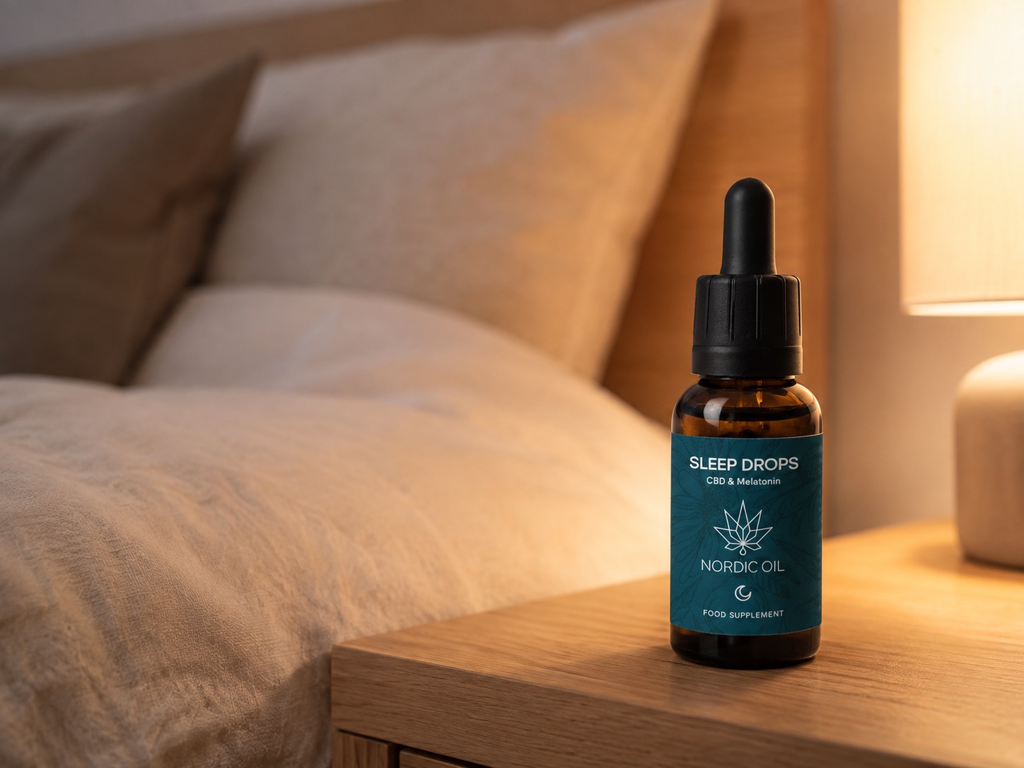 Nordic Oil CBD Schlaftropfen mit Melatonin