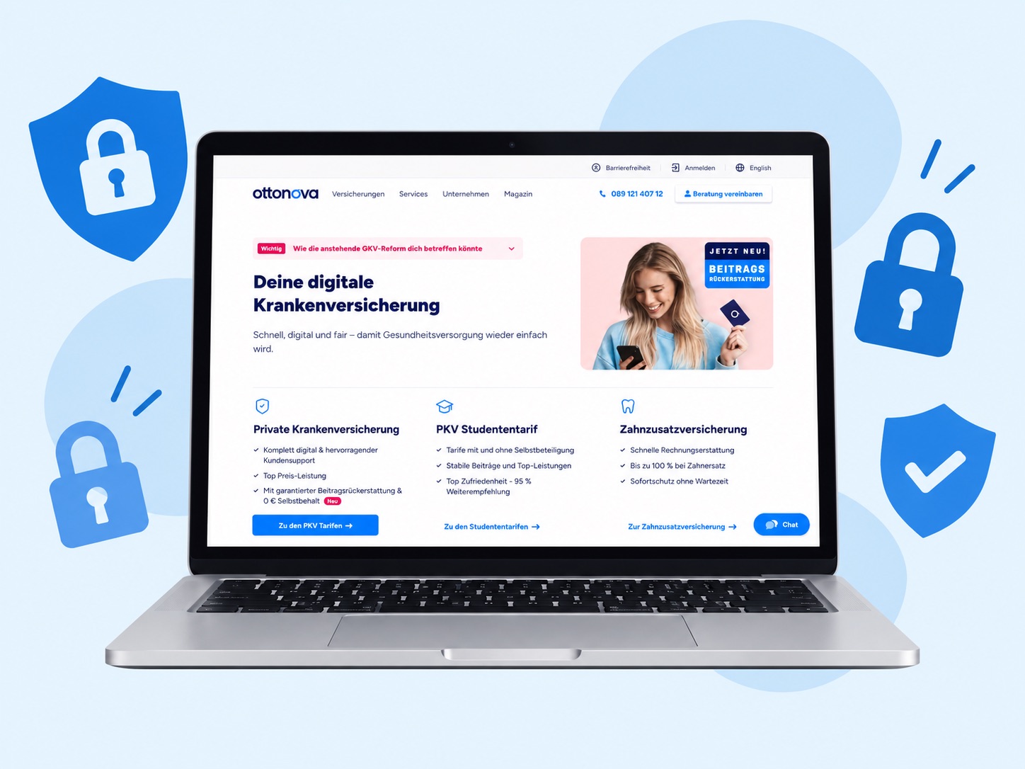 ottonova im Check: Wie digital kann eine private Krankenversicherung sein?