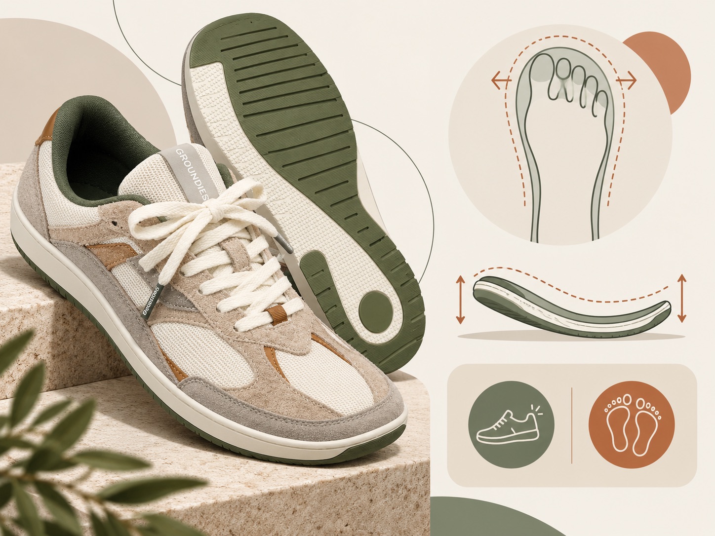 Moderne Barfußschuhe von Groundies als spezialisierte Alternative zu klassischen Sneakern