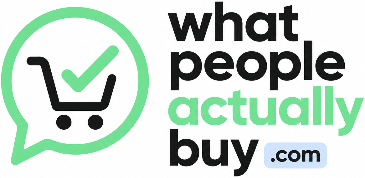 What People Actually Buy